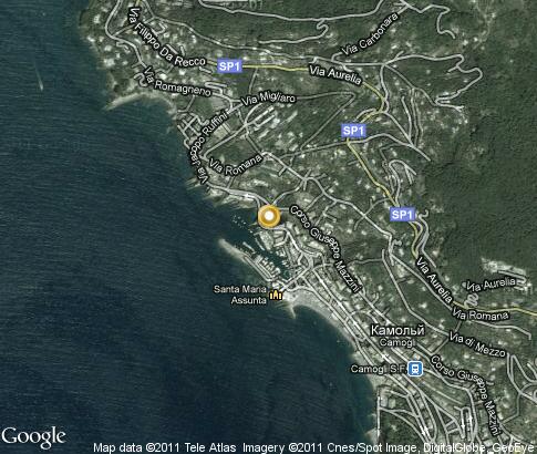 map: Camogli