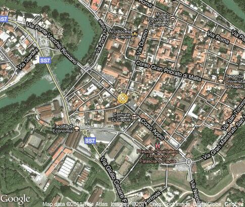 map: Capua, Carnaval