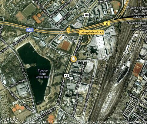 map: Fachhochschule Ludwigshafen