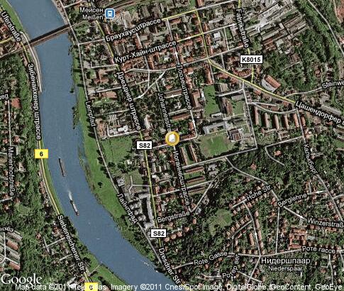 map: Fachhochschule der Sächsischen Verwaltung Meißen