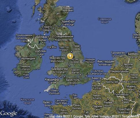 карта: Туры по Великобритании