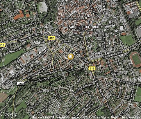 map: Hochschule Biberach