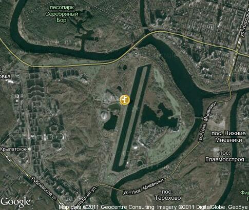 map: Krylatskoye Sports Complex