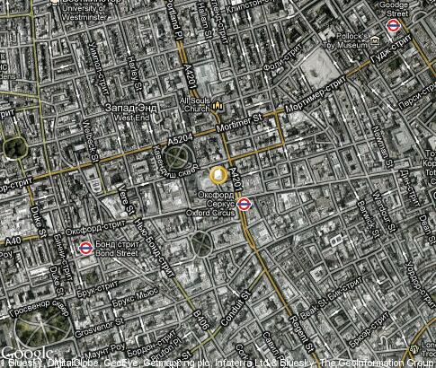 map: London College of Fashion - University of the Arts London