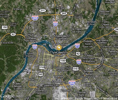 map: Louisville