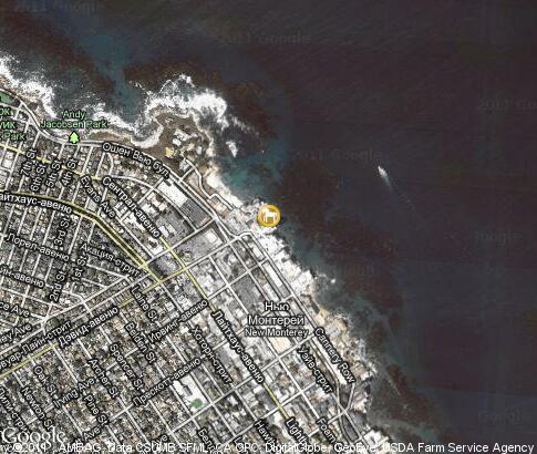 マップ: Monterey Bay Aquarium