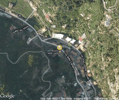 map: Paper Mill Museum, Amalfi