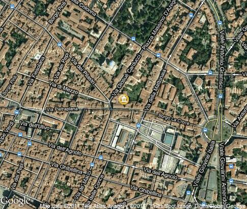 map: Basilica Sant`Ambrogio, Florence