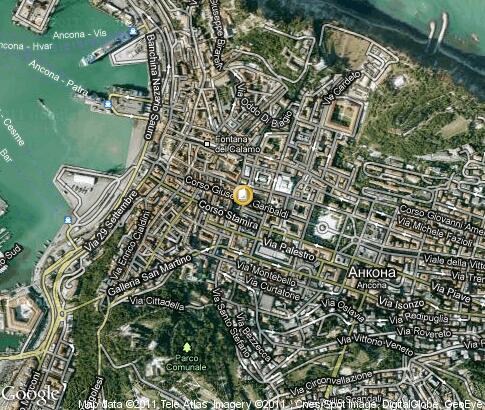 map: Università Politecnica delle Marche