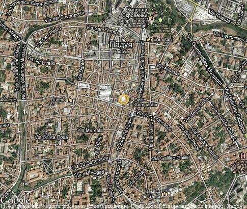 map: Università degli Studi di Padova