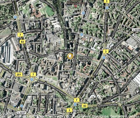 map: Universität Kassel