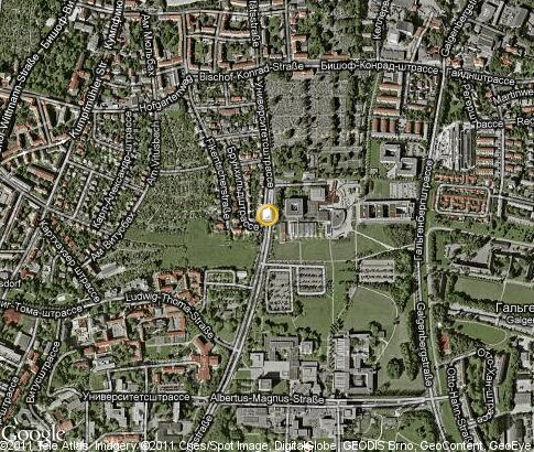 map: Universität Regensburg
