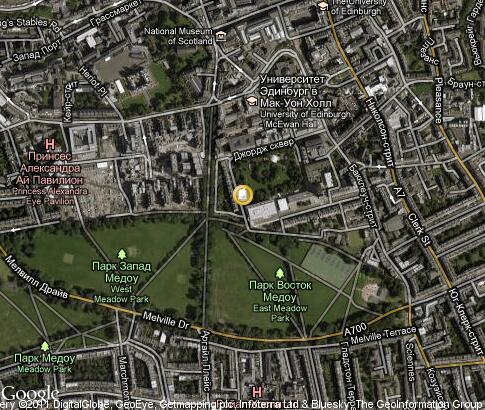 map: University of Edinburgh