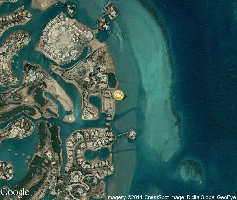 map: Diving El-Gouna