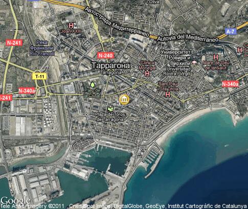 map: Festival Tarraco Viva