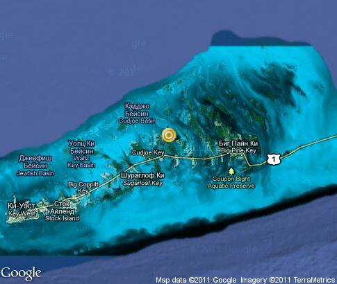 map: Florida Keys